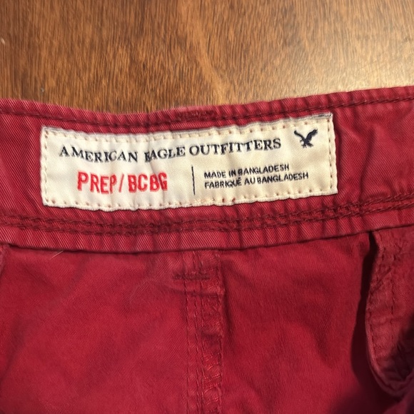 Red soft American Eagle shorts - Picture 6 of 6
